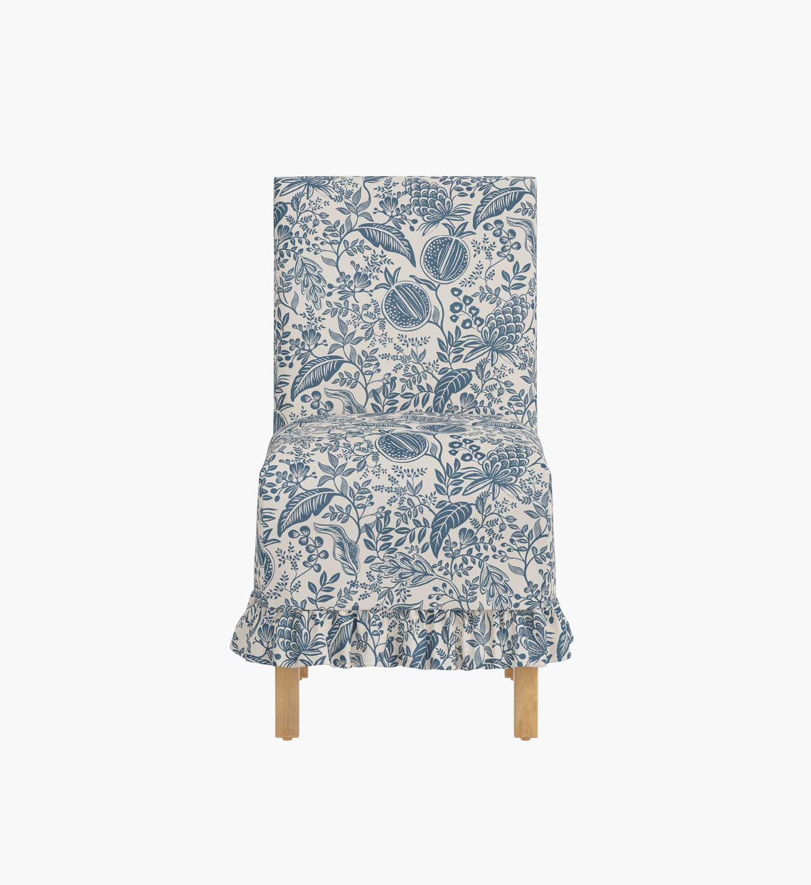 Louise Slipcover - Pomegranate